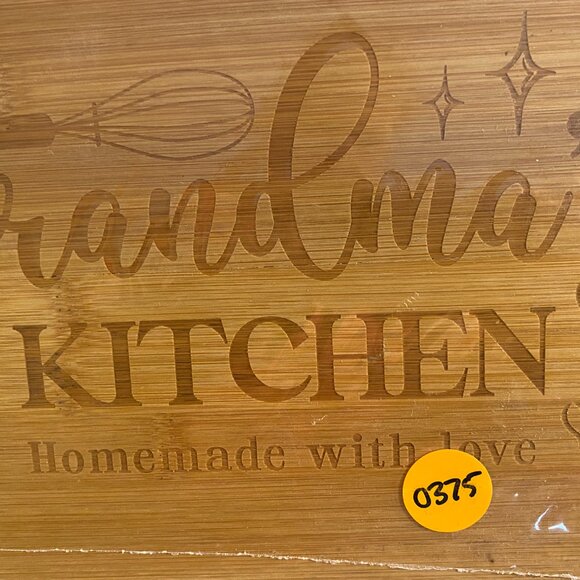 Grandma Bamboo Cutting Board! NWT - Picture 6 of 9